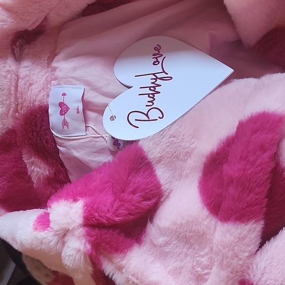 Buddy Love Zoey Oversized Faux Fur Love Coat - Picture 7 of 7